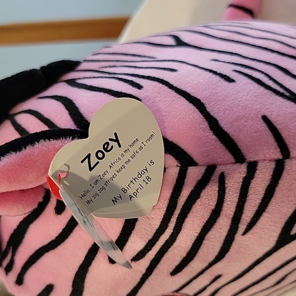 🥶TY Squish-a-Boo💕Zebra.35 - Picture 5 of 5